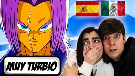 Espa Oles Reaccionan A Dragon Ball Doblaje Latino Trunks Sale De