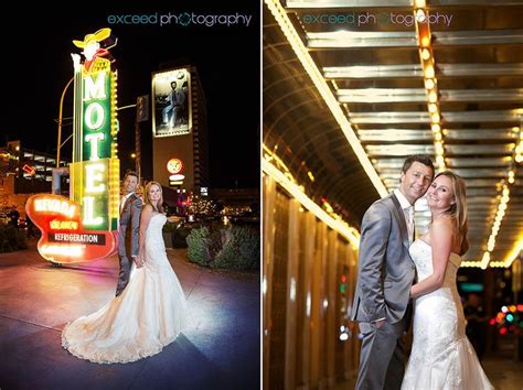 Las Vegas Strip Wedding Photo Tour Fremont Street Photos Exceed