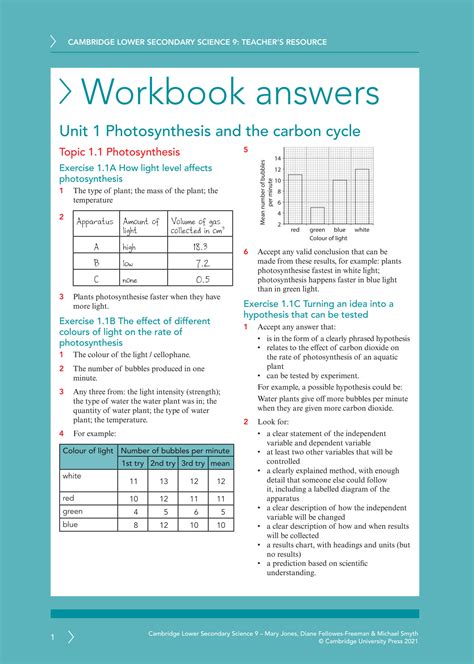 7th Grade Science Workbook Pdf