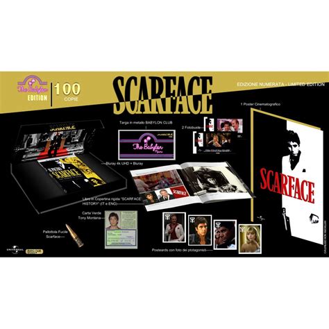 Scarface Tony Montana Edition K Uhd Ultra Limited Edition