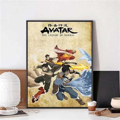 Avatar The Last Airbender Gaang Wall Art - Avatar The Last Airbender Store