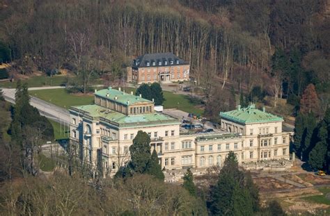 Aerial Photograph Essen View Of The Villa Huegel In The District Of