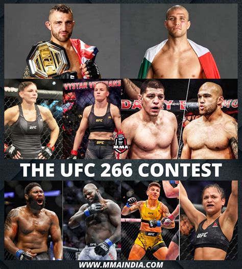 THE UFC 266 CONTEST | MMA INDIA SHOW