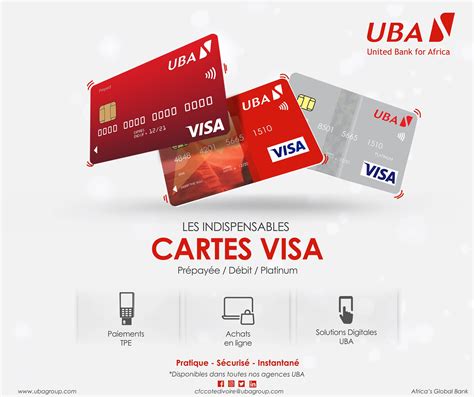 Carte prépayée UBA Cote d ivoire