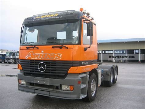 Mercedes Benz Ls Standard Tractor Trailer Unit Photo And Specs