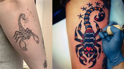 Scorpio Symbol Tattoo Ideas Photos