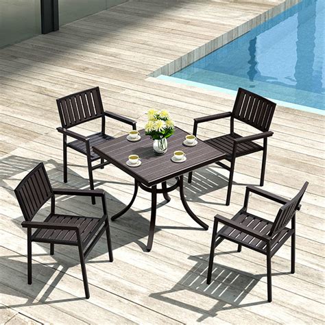 Outdoor Plastic Wood Plywood Furniture - China Outdoor Furniture and ...