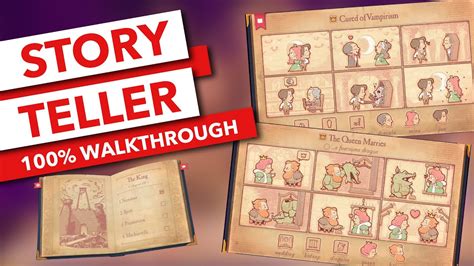 Storyteller Full Walkthrough With All Achievements YouTube