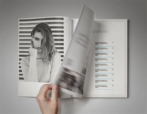 现代版式设计时尚大洋岛精选杂志indd模板 Simplifly Indesign Magazine Template 大洋岛素材