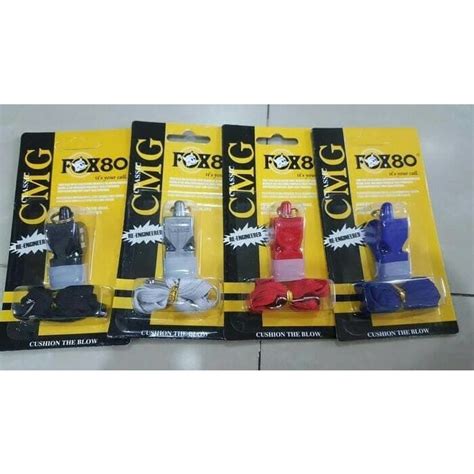 Jual Peluit Pluit Fox 80 Cmg Tali Fox 40 Banyak Warna Murah Shopee Indonesia