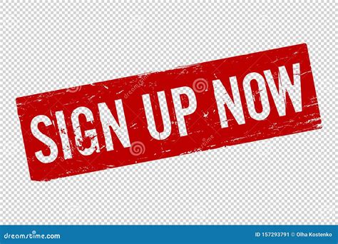 Sign Up Now Sign. Vector Illustration Stock Vector - Illustration of ...