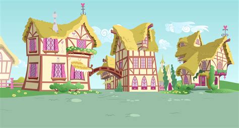 Ponyville Street 5 By Culu Bluebeaver On Deviantart