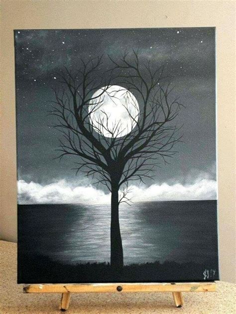 40 Trendy Black And White Painting Ideas For Your Inspiration - Free ...