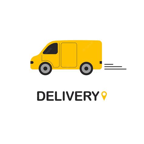 Premium Vector Express Delivery By Van Truck Logo Fast Shipping