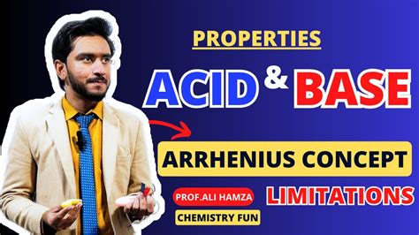 Acid And Base Arrhenius Concept Of Acid And Base Limitations