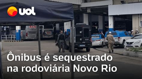 Ônibus sequestrado no Rio Homem faz reféns em sequestro de ônibus na