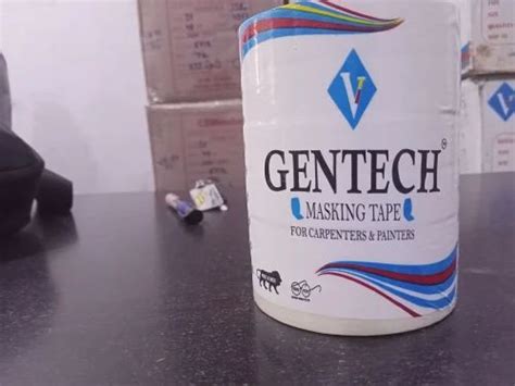 Backing Material Paper Color White Gentech Masking Tape At Rs 72 91