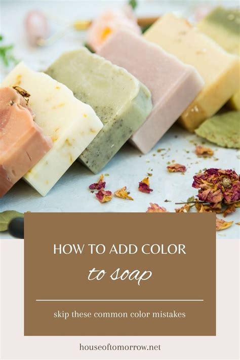 How To Add Color To Soap Homemade Soap Recipes Cold Press Soap