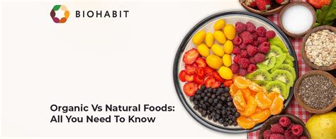 Organic And Natural Foods All You Need To Know Biohabit Food