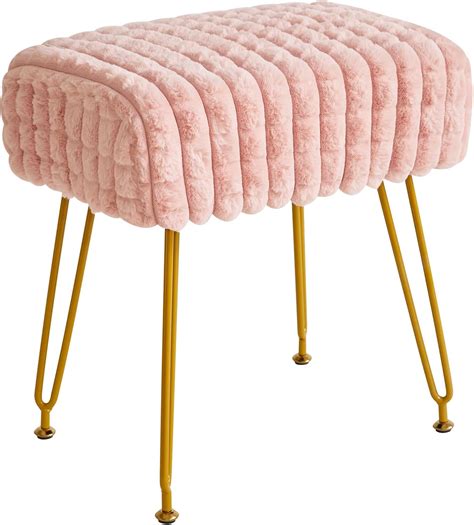 Amazon IBUYKE Rectangular Footrest Stool Ottoman Makeup Vanity