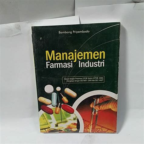 Jual Manajemen Farmasi Industri Bambang Priyambodo Shopee Indonesia