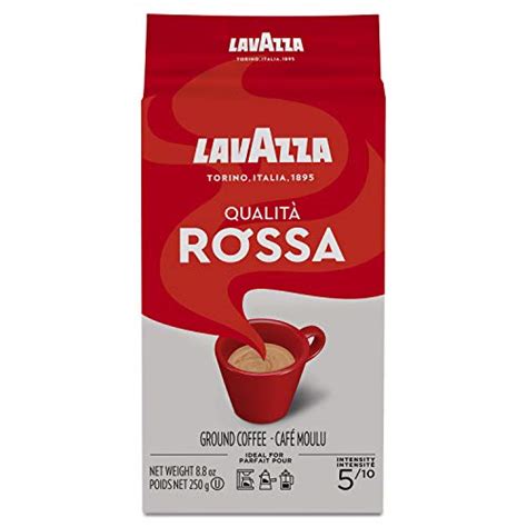 Lavazza Qualita Rossa Ground Coffee Blend Medium Roast 8 8 Ounce Bags