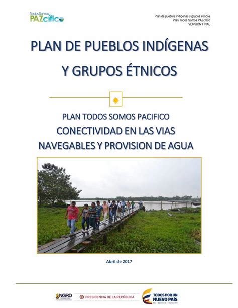 Pdf Plan De Pueblos Ind Genas Y Grupos Tnicos Dokumen Tips