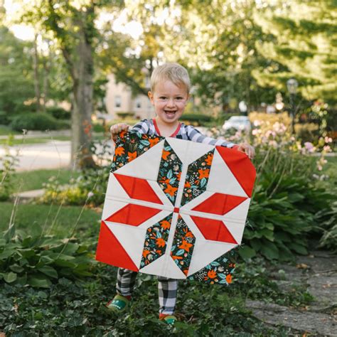 Make A Triangle Jitters Quilt With Fat Quarters Suzy Quilts