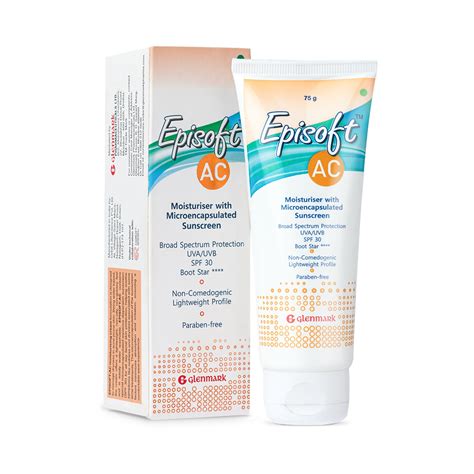 Buy Episoft Ac Moisturiser Spf With Microencapsulated Sunscreen G