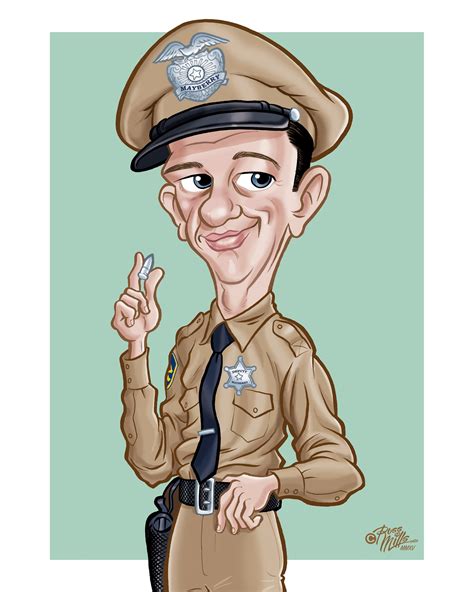 Barney Fife Caricature - Etsy