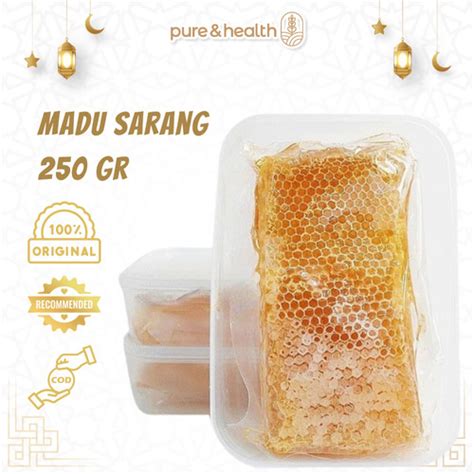 Promo Madu Sarang Honey Comb Gram Madu Asli Murni Natural Super