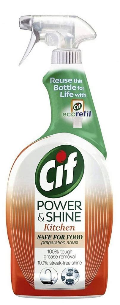 CIF SPRAY CZYSZCZĄCY DO KUCHNI 700ml POWER SHINE 11969455711