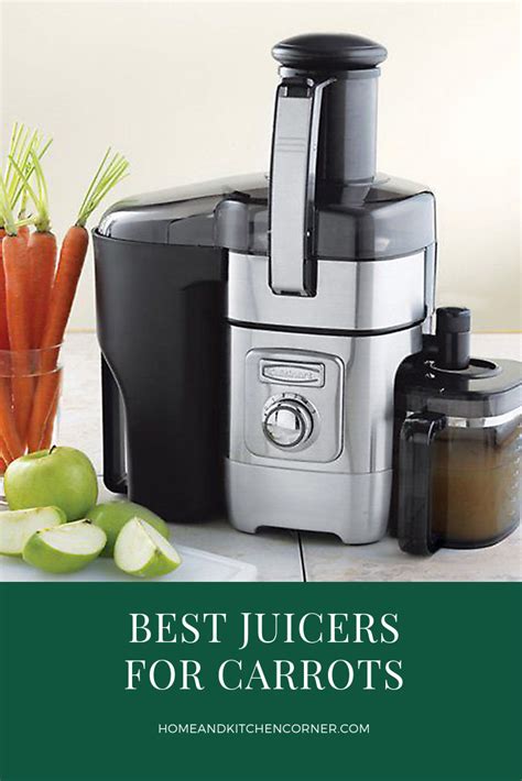 Best Juicer For Carrots 2020 Read Before You Buy Juicer Guide