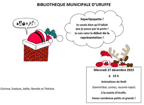 Biblioth Que Municipale Animations Vacances De No L Uruffe