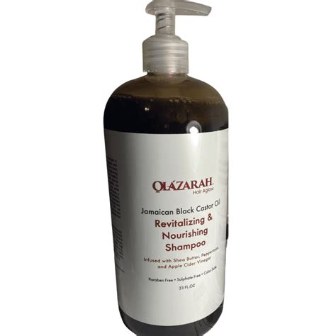 Olazarah Jamaican Black Castor Oil Shampoo Nourish Strengthen And