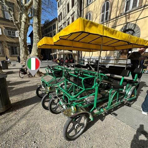 Best Lucca Bike Rental: #1 Way To Explore Lucca's City Walls