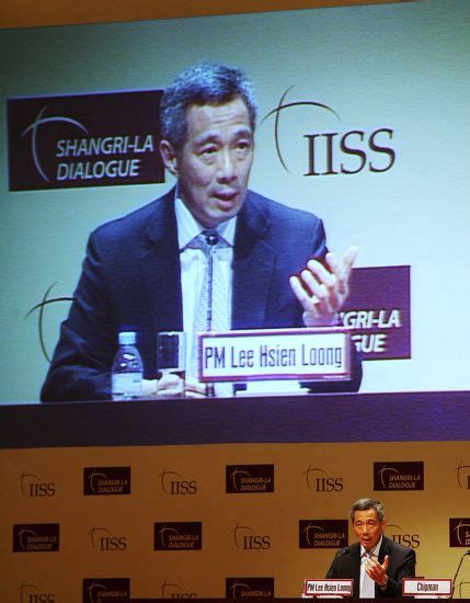 Singapores Prime Minister Lee Hsien Loong Editorial Stock Photo Stock