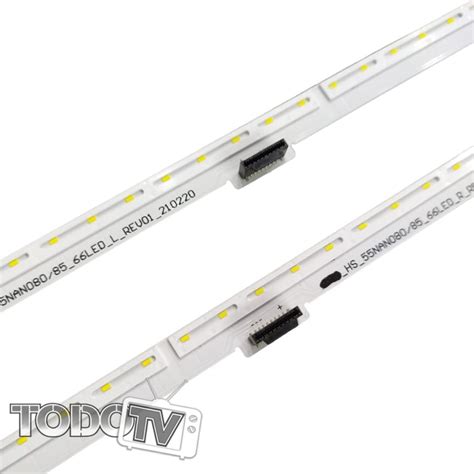 Kit Tiras De Led LG 55NANO80 55NANO80 85 Nuevas T154B Todo Tv