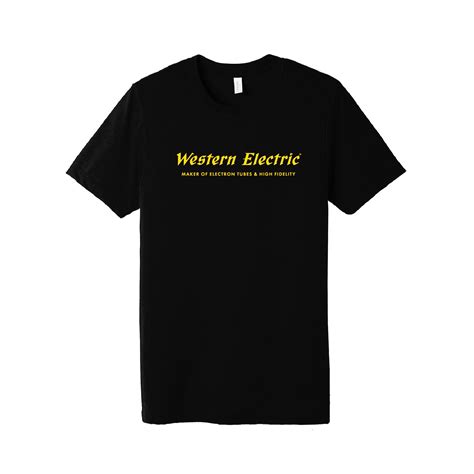 Western Electric Shirt — Western Electric Maker Of Electron Tubes And