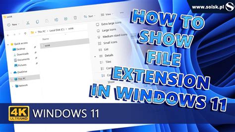 How To Show File Extension In Windows Youtube