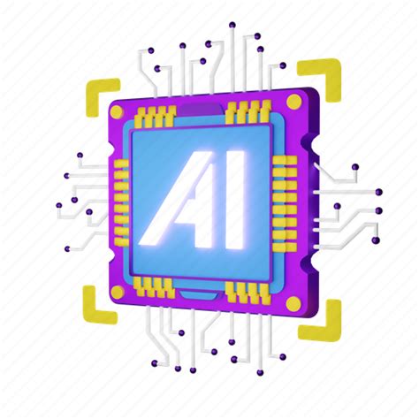 Ai Chip Microchip Artificial Intelligence Cpu Processor D