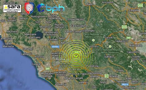 Scossa Di Terremoto Avvertita A Roma