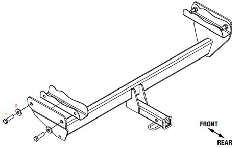 Curt 12203 Class Ii Trailer Hitch Instruction Manual