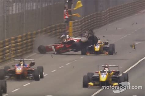 Macau crash used in F1 Halo presentation