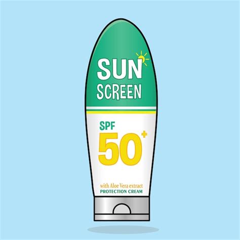 Premium Vector Sunscreen Vector Suncrean Lotion Uv Protecting Sunscreen