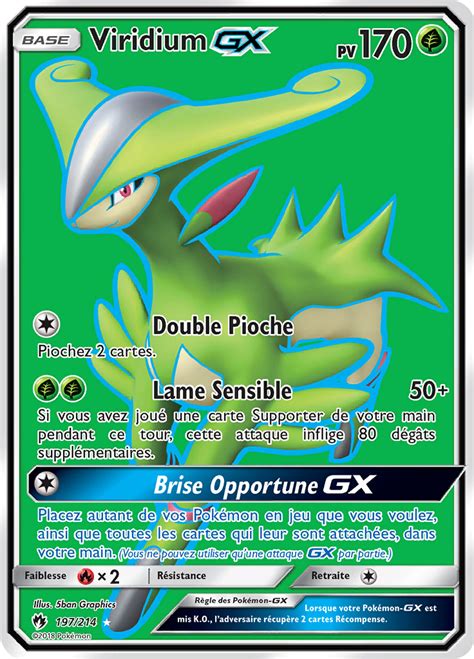 Viridium GX Soleil et Lune Tonnerre Perdu 197 Poképédia