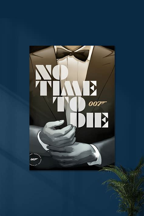 time  die  danial craig james bond  posters posterized