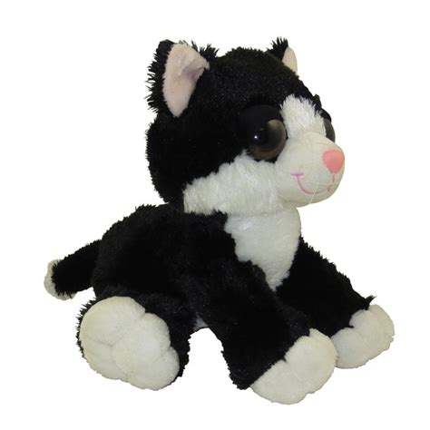 Aurora World Plush - Dreamy Eyes - CLARENCE the Black & White Cat (10 ...