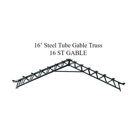 16' Steel Tube Gable Truss - Jackson Metal