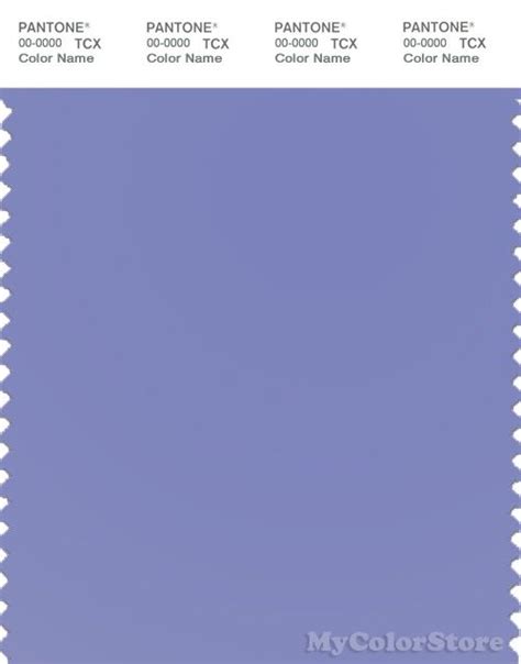 Pantone Smart 17 3932x Color Swatch Card Deep Periwinkle Pantone